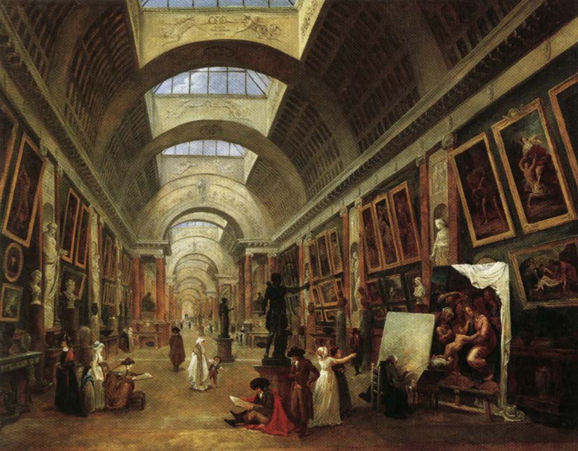 View of the  Grande Galerie
